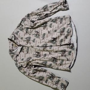 Cabela's Deerskin Soft Chamois button up shirt